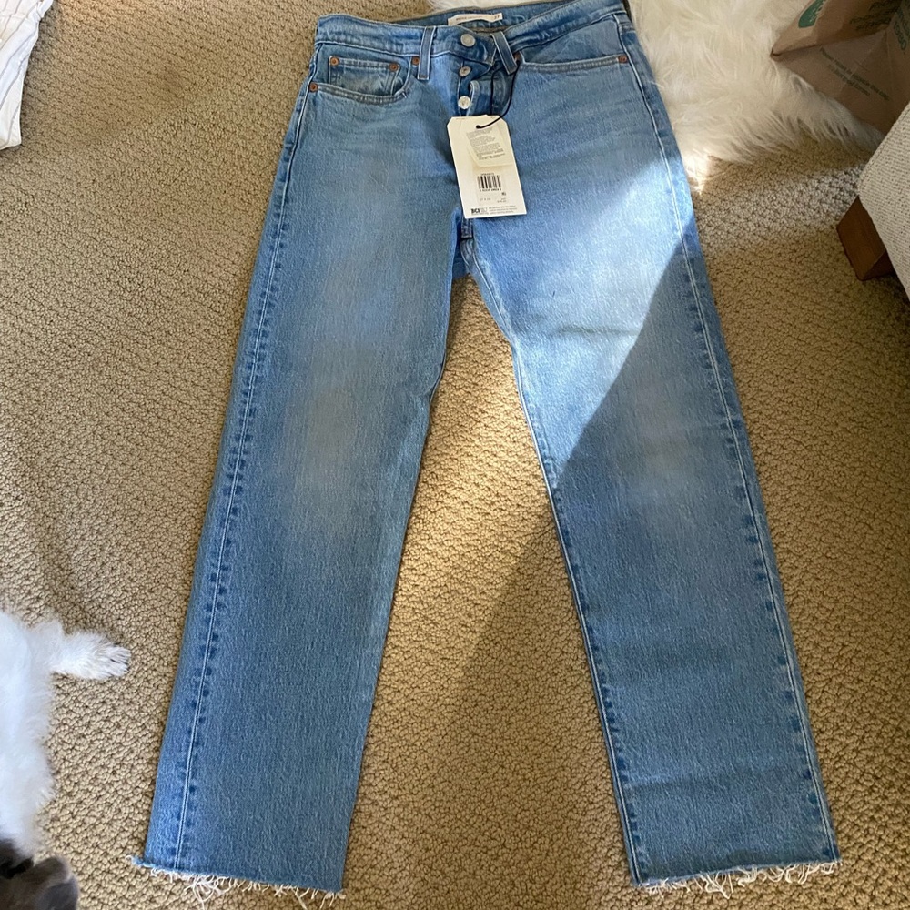 Levi’s straight leg jeans